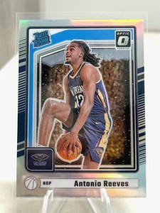 2024-25 Panini Donruss Antonio Reeves Optic Rated Rookie Preview Winter Holo - Picture 1 of 2