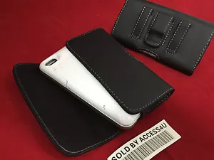 LEDER HOLSTER GÜRTEL CLIP TASCHE FÜR IPHONE 5 5S 5C VERLÄNGERTE AKKU POWER CASE - Bild 1 von 11