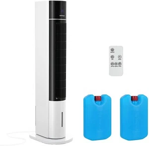 Tower Fan with Remote Control and Water Cooling Mobile Air Conditioner Air Cooler - Picture 1 of 7