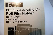Mamiya RZ67 Roll film Back Holder Instructions Guide Manual HA703 HA704