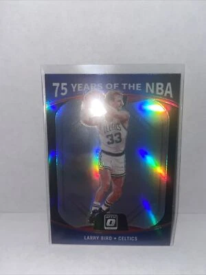2021-22 Celtics Larry Bird Optic 75 Years Of The NBA Holo 🏀🔥🍀 - Image 1 of 4