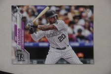 Ian Desmond 2020 Topps Chrome Refractor Baseball Card #36 Colorado Rockies
