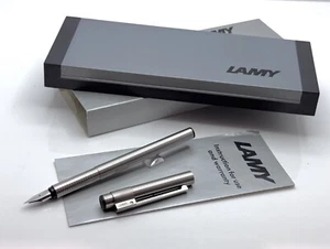 W. German Lamy Unic Fountain Pen, 585 / 14k Fine - New Old Stock - Picture 1 of 15