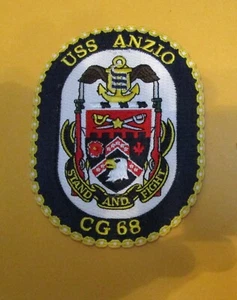 USS NORMANDY CG 60 "VANGUARD OF VICTORY" PATCH 3 1/2 X 4 1/2" - Imagen 1 de 1