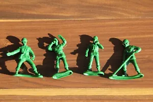 Vintage Toy Story Movie Army Men 4 - 3" Plastic Toy Figures from Burger King - Picture 1 of 4