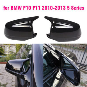 For BMW F10 F11 535i 550i 530d 528i Pre-LCI 11-13 M5 10-13 Pair Mirror Cover Cap