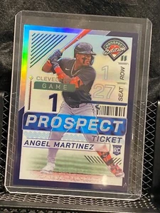 Angel Martinez RC 2024 Prospect Edition Holo Blue #16/99 - Guardians - Picture 1 of 2