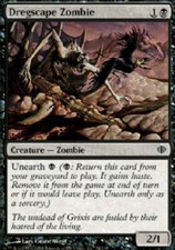 DREGSCAPE ZOMBIE X4 4 4X Shards of Alara MTG Magic the Gathering Cards DJMagic