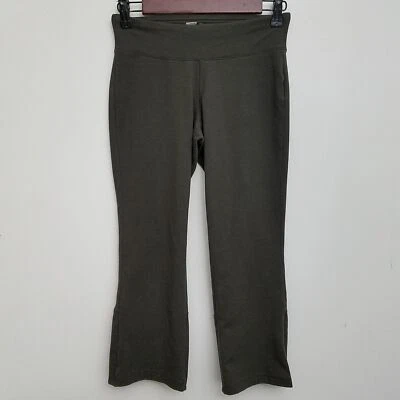 Женские штаны для йоги New Balance XS зеленые укороченные капри облегающие эластичные - Изображение 1 из 4