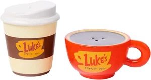 Gilmore Girls Luke's Diner Salt and Pepper Shaker Set Coffee Mug Design - Picture 1 of 7