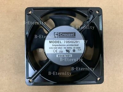 Crouzet 70546291 AC220V 50/60Hz 0.125A 12038 Equipo de alta gama CA refrigeración axial Foto 1 de 3