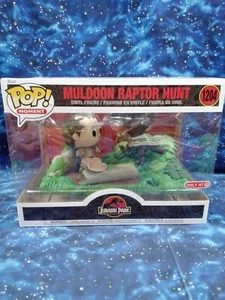 Muldoon Raptor Hunt Funko Pop! Jurassic Park #1204 Movie Moment - Imagen 1 de 2
