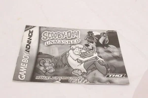 Scooby-Doo! Unmasked - Nintendo Game Boy Advance GBA - Manual only - French - Picture 1 of 1