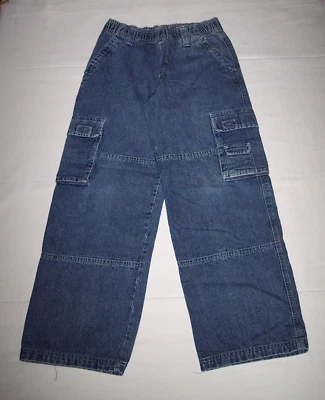 Pantalones de mezclilla para niños Carpenter Cherokee talla L (10/12) cintura elástica integral Foto 1 de 4