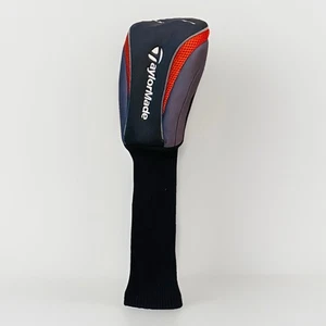 Taylor Made Burner R 420 Driver Head Cover Black Red Gray Golf - Picture 1 of 6