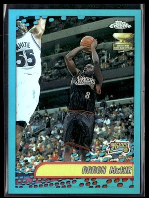 2001-02 Topps Chrome #76 Aaron McKie Refractor - Image 1 of 2