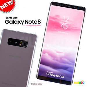 Orchid Gray SAMSUNG GALAXY NOTE 8 Dummy Toy Cell Phone 1:1 Non-Working Fake NEW