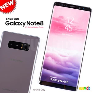 Orchid Gray SAMSUNG GALAXY NOTE 8 Dummy Toy Cell Phone 1:1 Non-Working Fake NEW