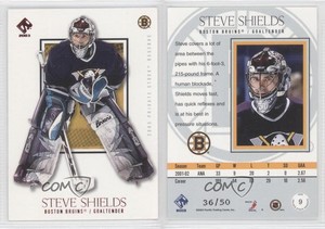 2002-03 Pacific Private Stock Reserve Red /50 Steve Shields #9