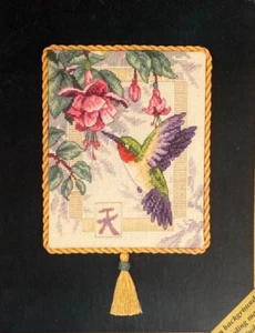 DIMENSIONS Gold Nuggets EXQUISITE HUMMINGBIRD Counted Cross Stitch Kit **RARE** - Picture 1 of 3