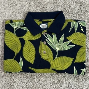 Tommy Bahama Men’s Polo Shirt Floral Print Size M - Picture 1 of 9