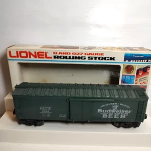 Lionel #6-5704, O-O27 Gauge Budweiser Beer Reefer Car USA Made - Picture 1 of 16