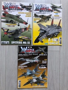 3x Zeitschriften Magazine WING MASTERS # 55 - 57 - 63 (2006-2008) - Bild 1 von 4