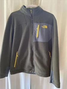 Chaqueta grande polar verde con bolsillos con cremallera The North Face para hombre - Imagen 1 de 7