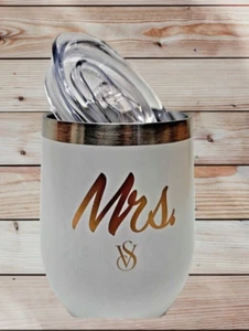 Victoria Secret MRS Beverages Tumbler for Bridal parties Free Shipping - Picture 1 of 15