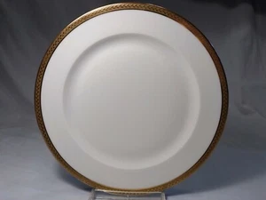 Vignaud Limoges France Dessert Plate Gold Rim 8.5 " - Picture 1 of 8