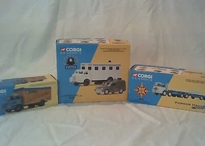 Corgi Classics van 30305 &ERF 8 wheel 11301 also Hampshire Police 08004 - Picture 1 of 12