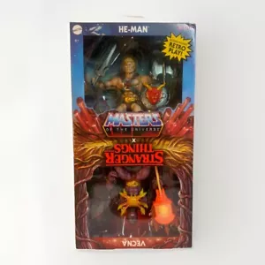 MOTU Masters of the Universe X Stranger Things: He-Man & Vecna Figures 2-Pack - Picture 1 of 12