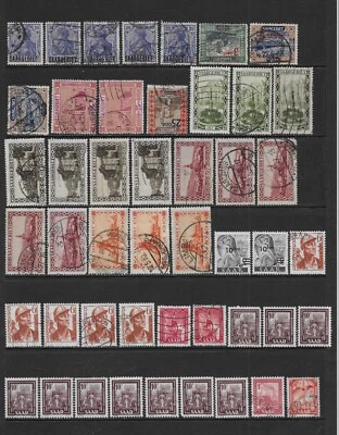 SAAR   STOCK LOT #2    VARIOUS MINT/USED ISSUES    1920 TO 1951 - Image 1 of 2