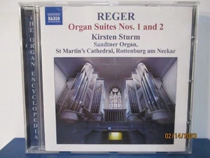 Max Reger - Organ Suites Nos. 1 & 2 - Kirsten Sturm CD - MINT condition - 25-866 - Picture 1 of 3