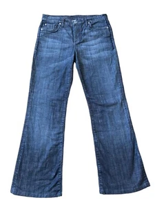 Kut From The Kloth Blue Jeans Flat Front High Rise Denim Flared Womens Size 10 - Picture 1 of 6