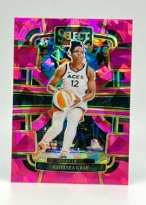 2024 Panini Select WNBA CHELSEA GRAY Concourse Pink Ice Prizm #94 Las Vegas Aces - Picture 1 of 2