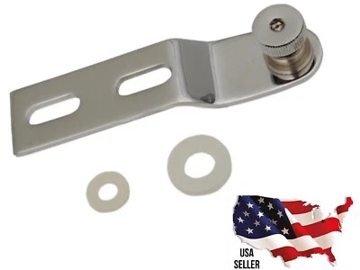 Chrome Rear Seat Bracket Harley Sportster 1996-2023 XL 883 XL1200 V Twin 31-0660 - Image 1 of 4