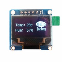 128x64 OLED LCD Display Module for Arduino 0.96" SPI 6pin White SSD1306 Library