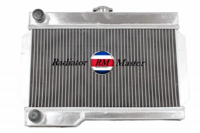 Radiador de aluminio para 1962-1974 mg rover mgb / gt / base nuevo en caja 3 filas 1965 1970 Foto 1 de 3