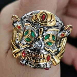 Lucky Ring, The Expendables Ross Skull Lucky movie Ring T12 - Picture 1 of 8