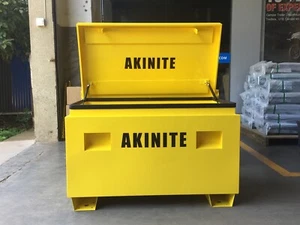 Steel Site Box 1067MM Wide Heavy Industrial Site Storage Box Job Site Box Ute Bo - Picture 1 of 11