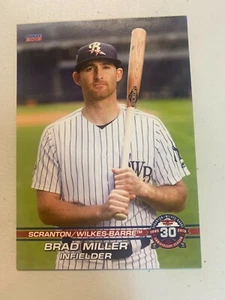 Brad Miller Card 2019 Scranton Wilkes Barre Team Card - Picture 1 of 1