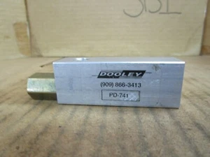 Pat Dooley Aluminum Pump Vacuum PD-741 PD741 1/8" NPT Used - Picture 1 of 4