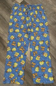 Nickelodeon 2007 Spongebob Squarepants Loungewear Pajama Pants Size Adult Small