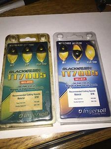 Insertos de carburo INGERSOLL TT7005 CANTIDAD 5 (2MT, 2RT, 1 PARTE SUPERIOR PLANA) - Imagen 1 de 3