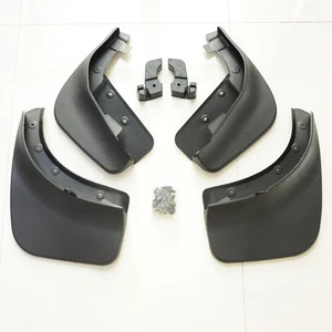 STO Plastic Splash Guard Mudflaps Mud Flaps For Touareg 2011-2015 - Imagen 1 de 1
