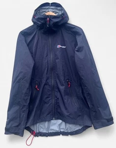 Berghaus Hydroshell Men’s Waterproof Black Hooded Jacket - Medium - Picture 1 of 24