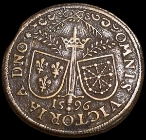 Jeton  1596 - Foto 1 di 2