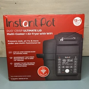 Instant Pot 6,5 Quart Duo Crisp Ultimativer Deckel mit WIFI, 13-in-1 Luft Friteuse - Bild 1 von 4