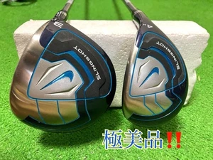 MINT NIKE GOLF SLINGSHOT Fairway Wood Hybrid Utility 2pcs Set Flex-UNI No H/C - Picture 1 of 12